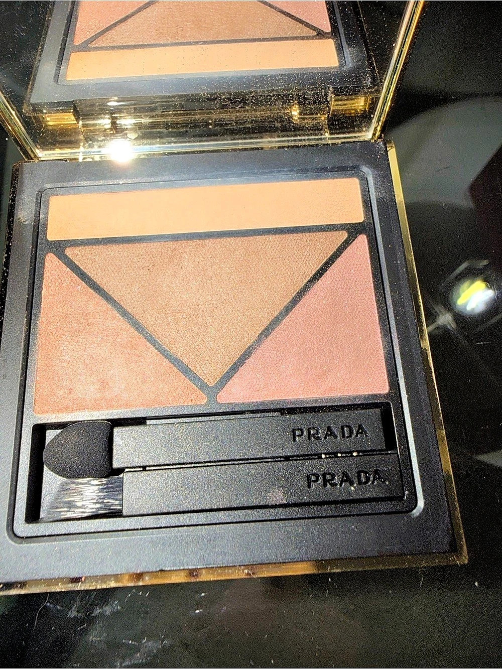 Prada Dimensions Multi-Effect Refillable Eyeshadow Palette - 07 Peony Dimensions